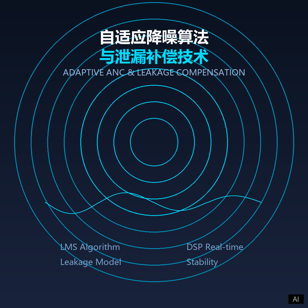 自适应降噪算法与泄漏补偿技术解析